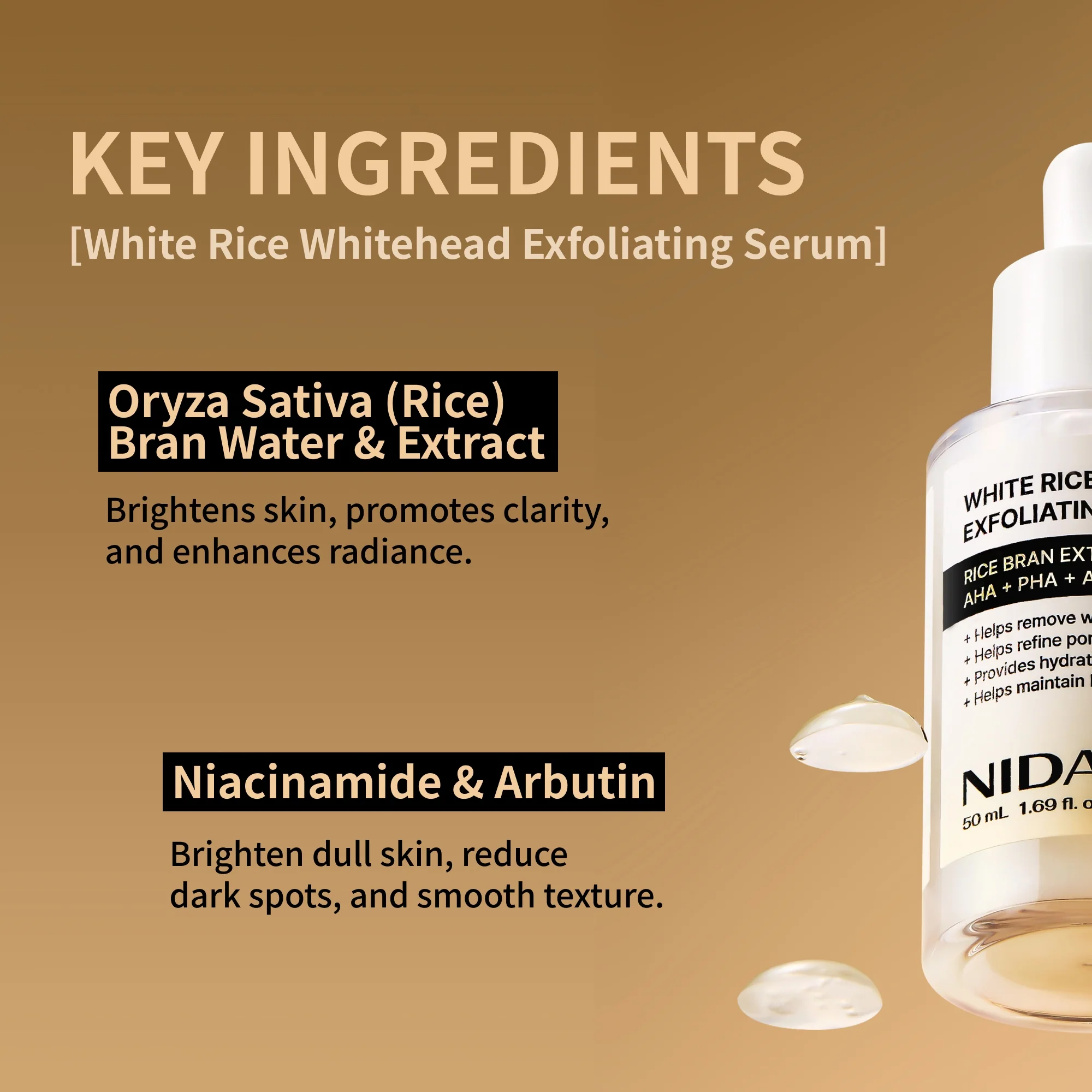 NIDA White Black Exfoliating Serum Duo Bundle - Image 5