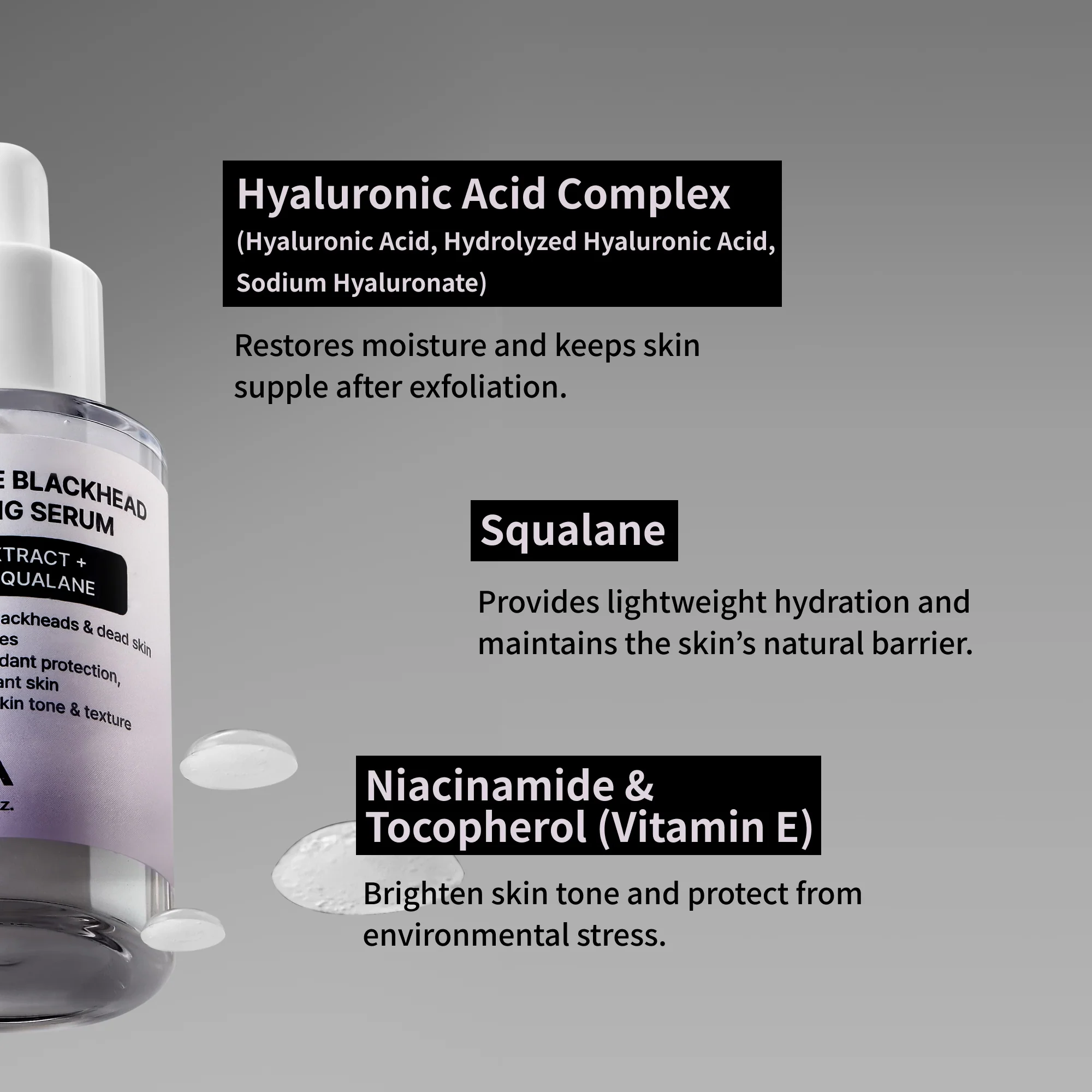 NIDA White Black Exfoliating Serum Duo Bundle - Image 9
