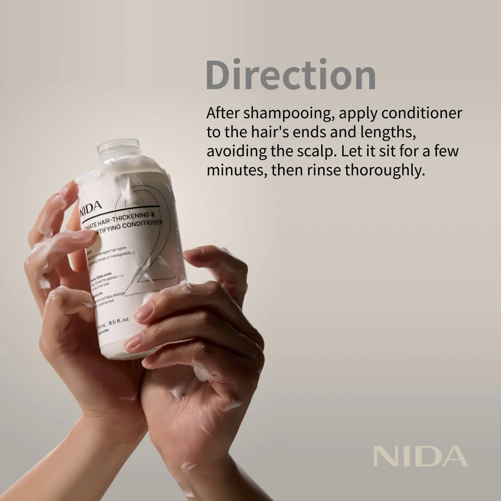 NIDA Ultimate Hair-thickening & Root-fortifying Conditioner - Image 6