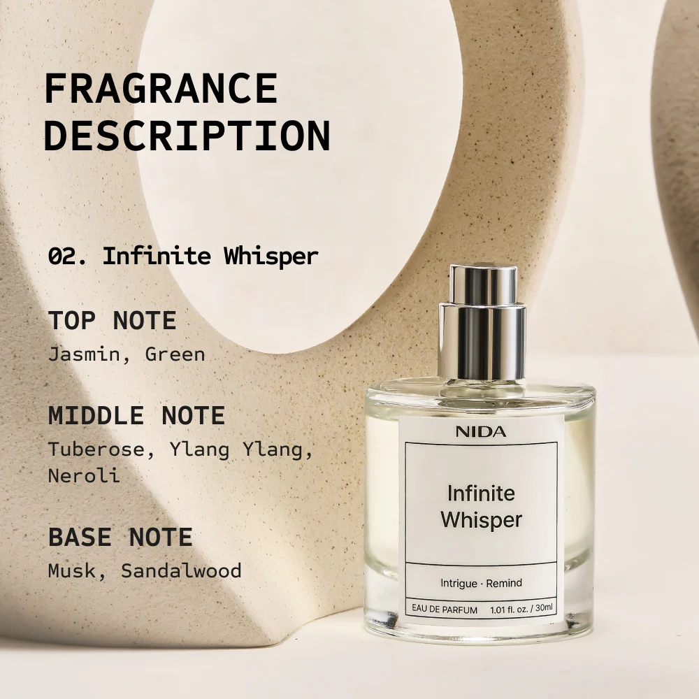 NIDA Infinite Whisper Eau de Parfum (30mL) - Image 4