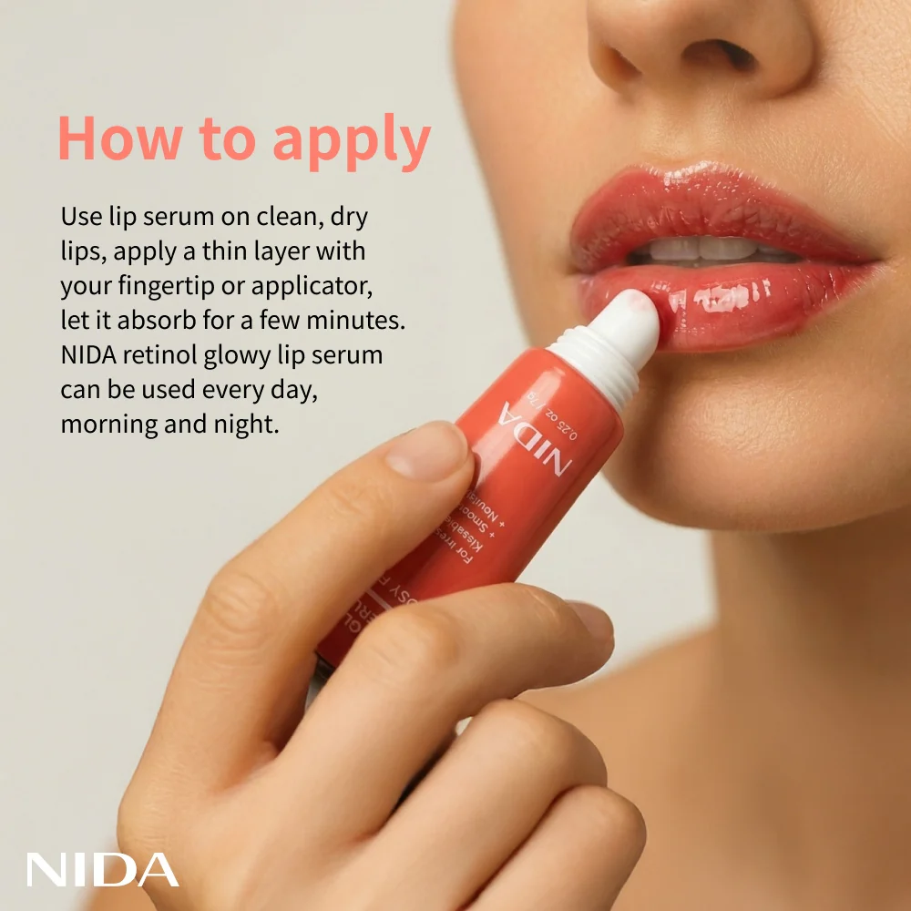NIDA Retinol Glowy Lip Serum - Image 7