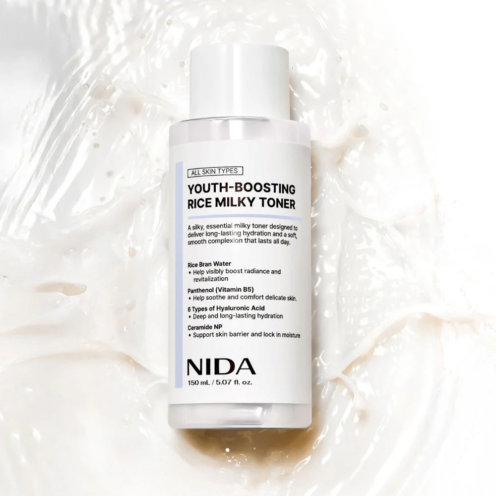 NIDA Youth-Boosting Rice Milky Toner - Image 11