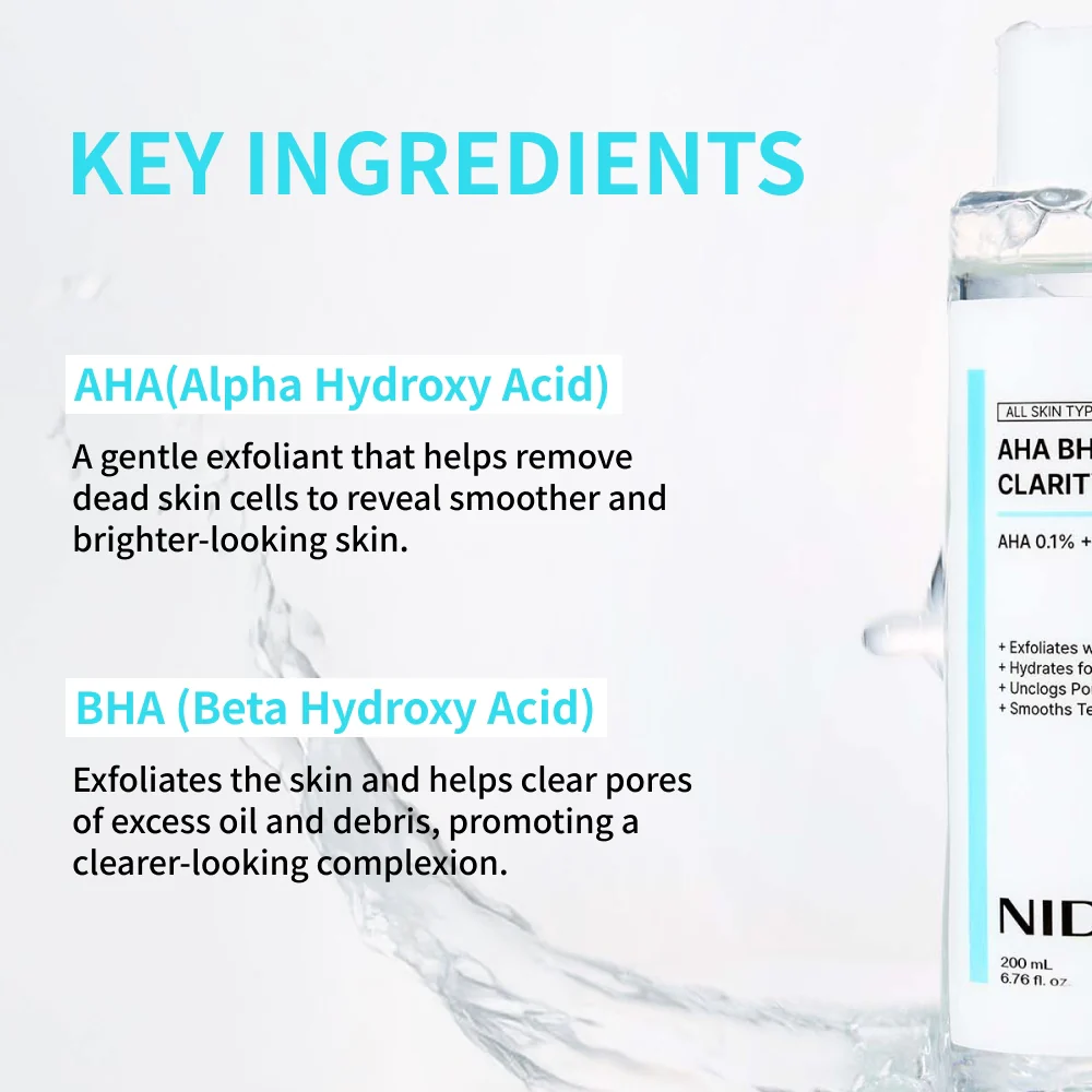 NIDA AHA BHA Clarity Toner - Image 4