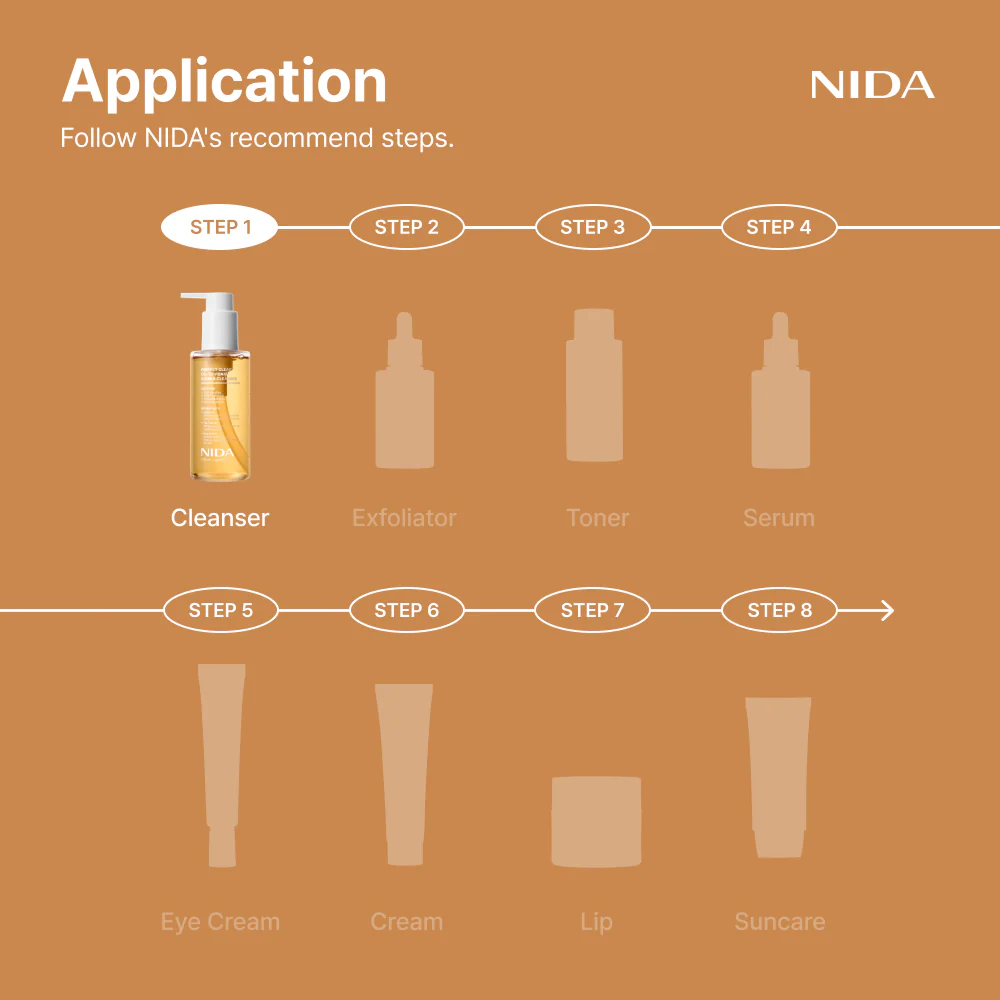 NIDA Perfect Clear™ Oil-to-Foam Double Cleanser - Image 8