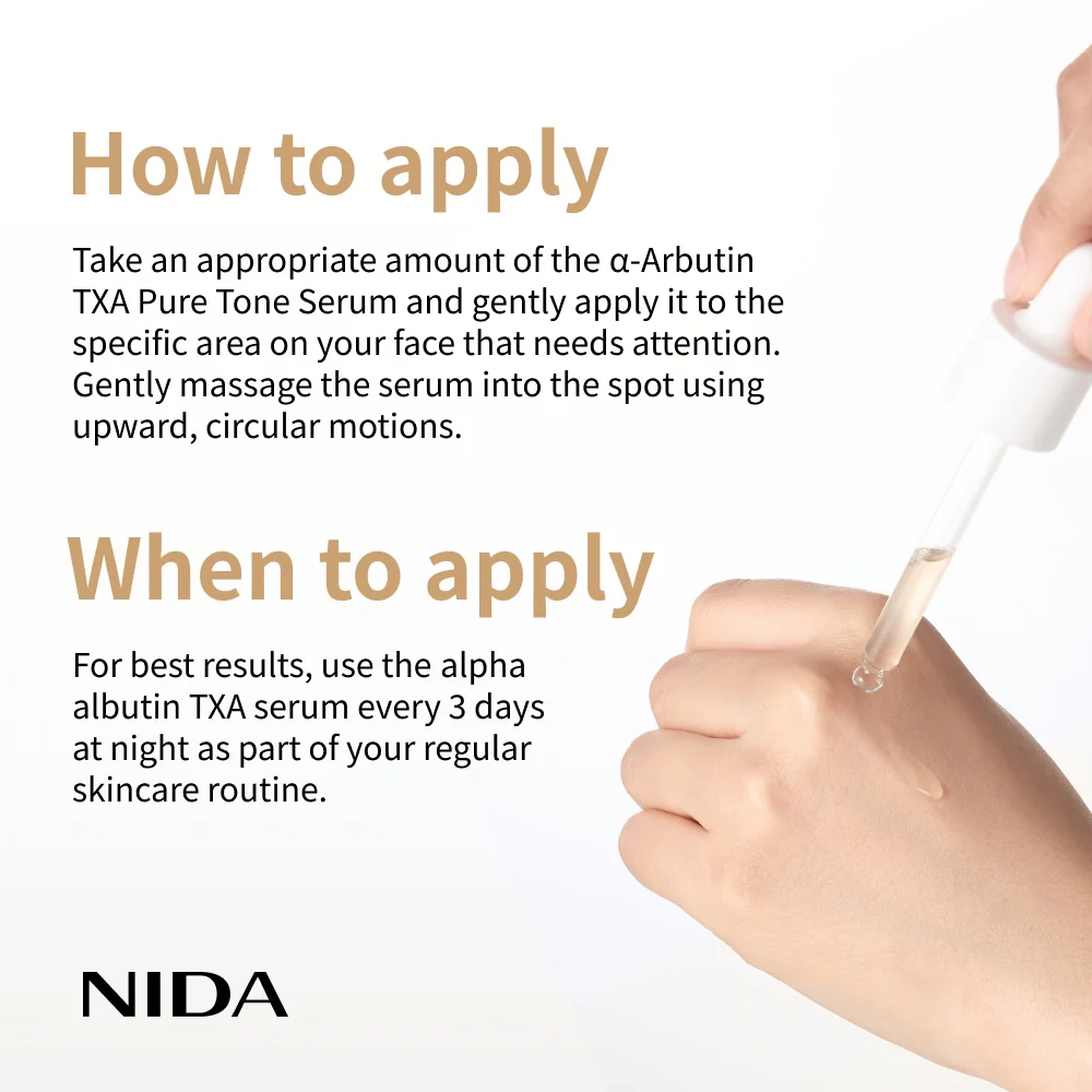 NIDA α-Arbutin TXA Pure Tone Serum - Image 5