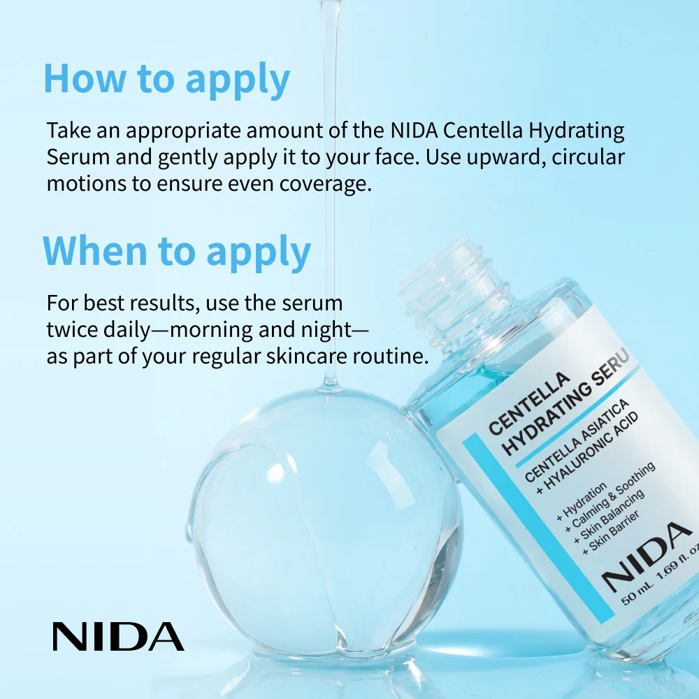NIDA Centella Hydrating Serum - Image 5