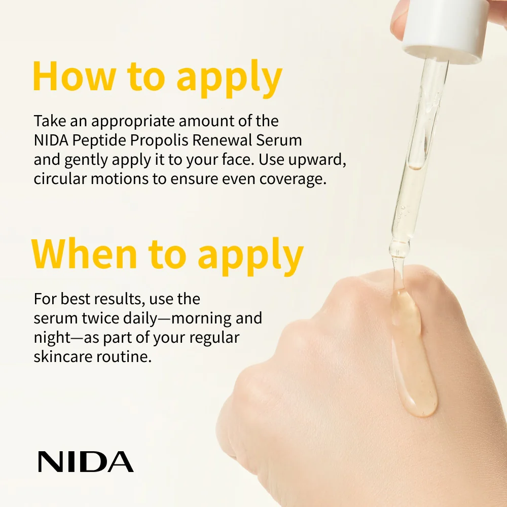 NIDA Peptide Propolis Renewal Serum - Image 6