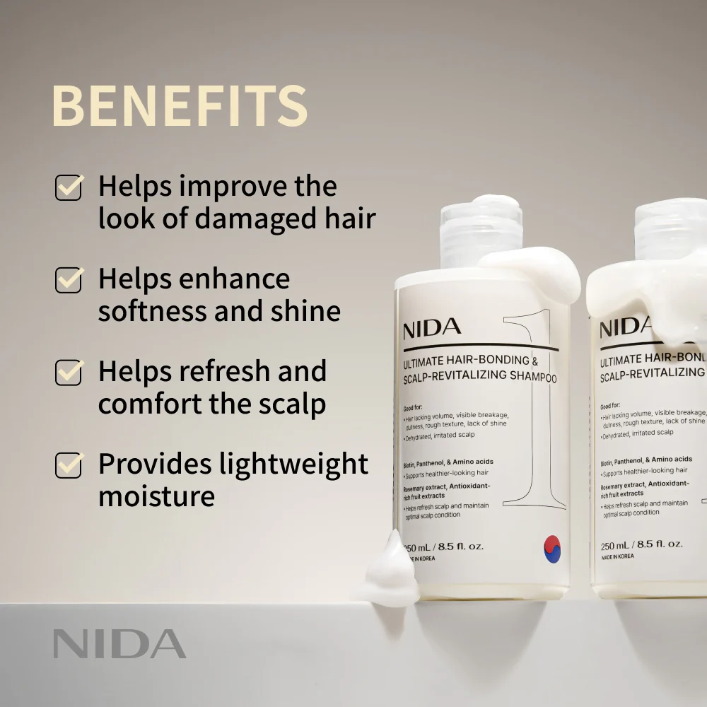 NIDA Ultimate Hair-bonding & Scalp-revitalizing Shampoo - Image 3