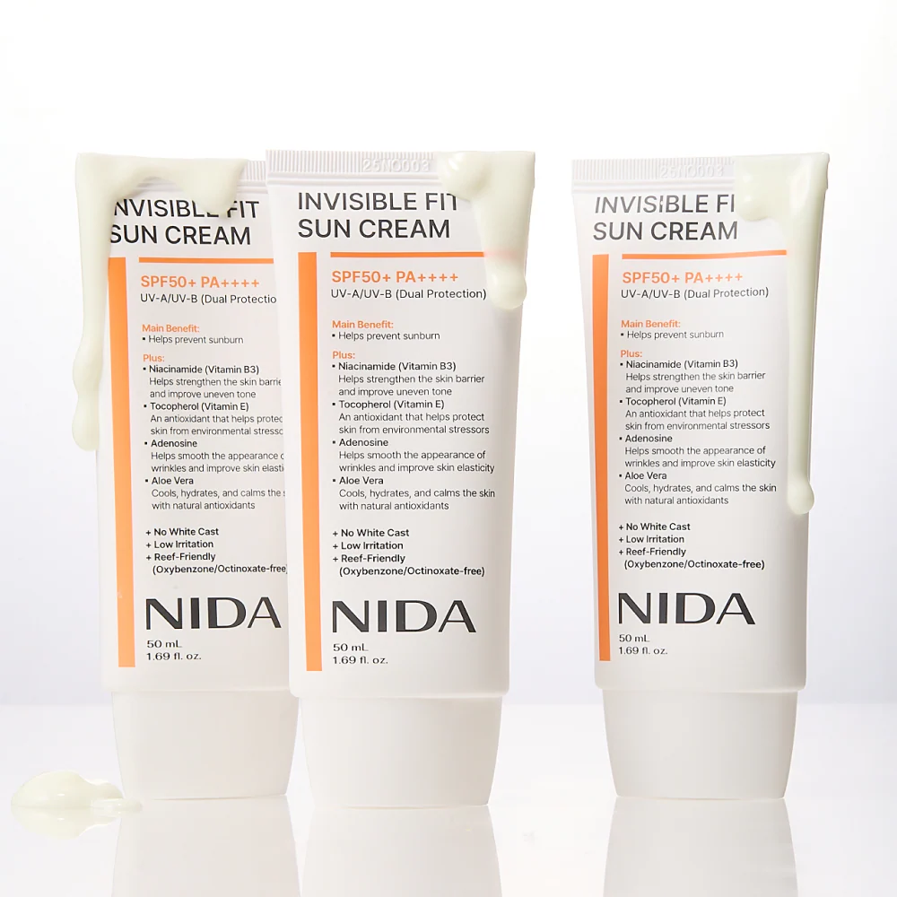 NIDA Invisible Fit Sun Cream for Face & Body (Global) - Image 9