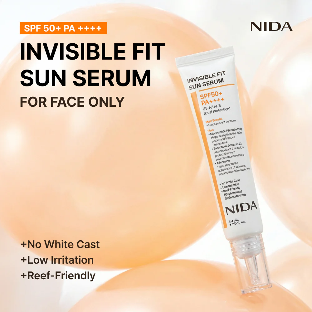NIDA Invisible Fit Sun Duo (Serum & Cream) - Image 4