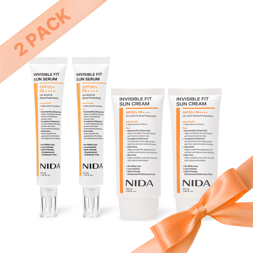 NIDA Invisible Fit Sun Duo (Serum & Cream) - Image 9