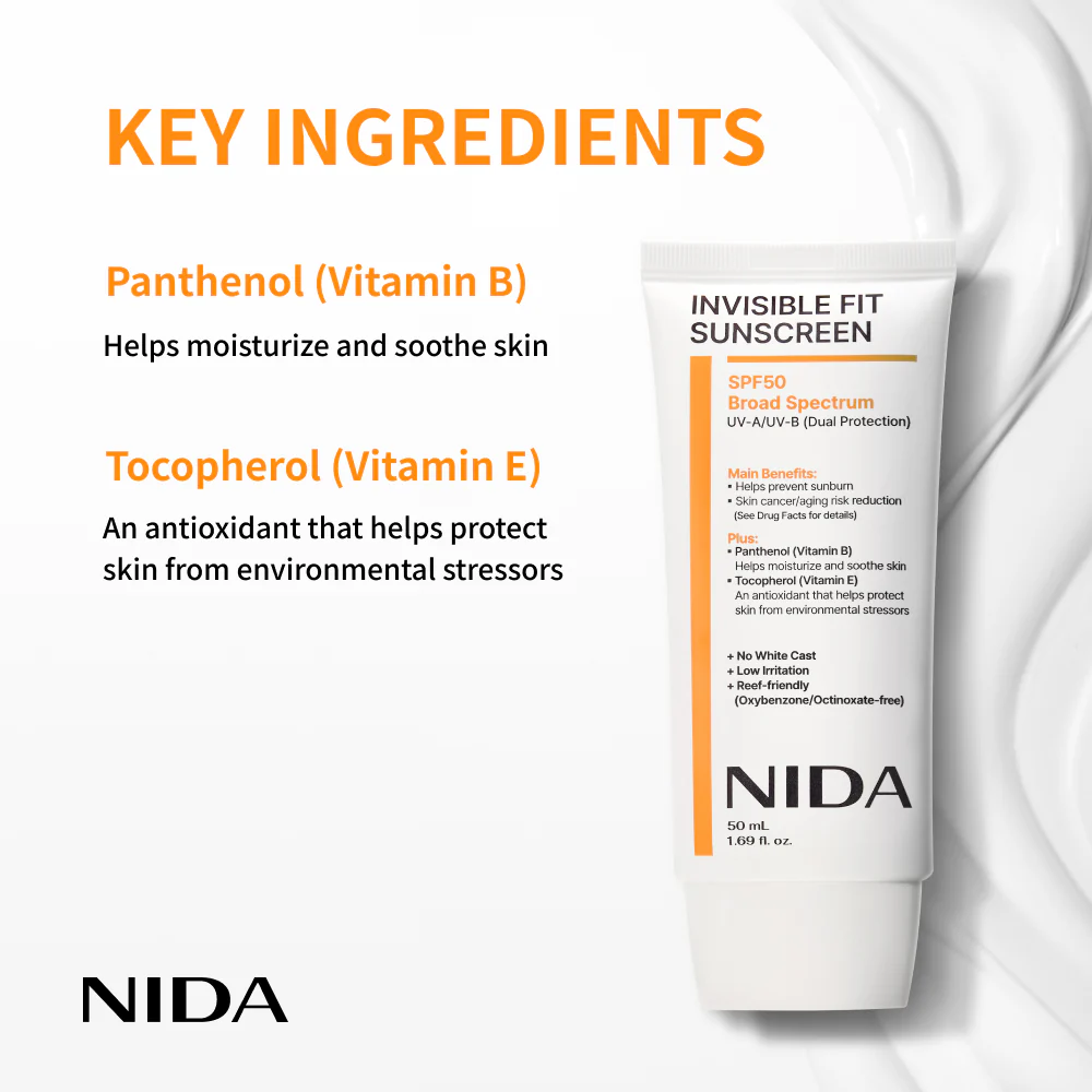 NIDA Invisible Fit Sunscreen for Face & Body - Image 4